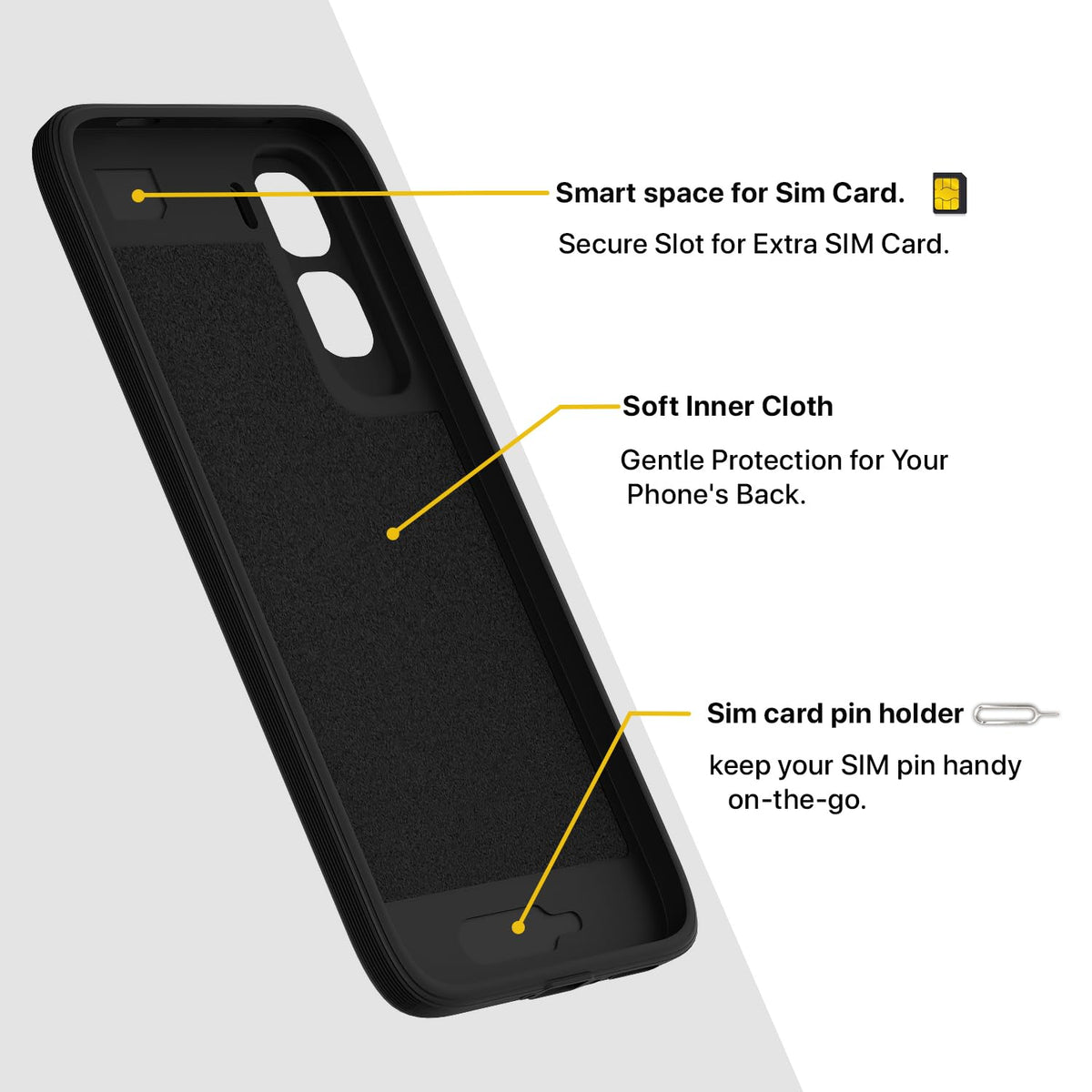 Pikkme black MagSafe mobile back cover for Vivo T5 Pro 5G – photo 6