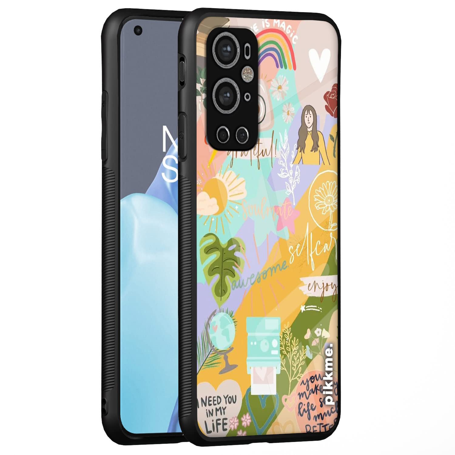 OnePlus 9 Pro Hybrid mobile cover by Pikkme