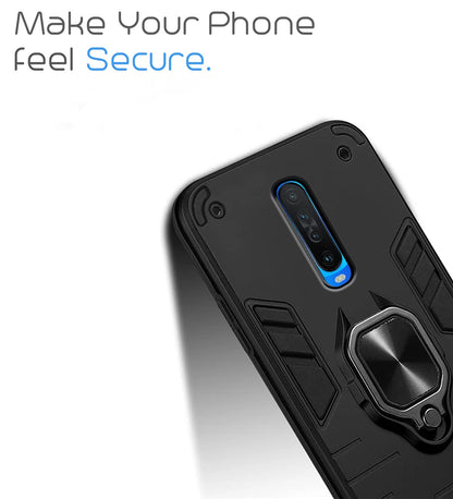 Black D5 Tough Armor mobile back cover for Poco X2 – Pikkme – photo 6