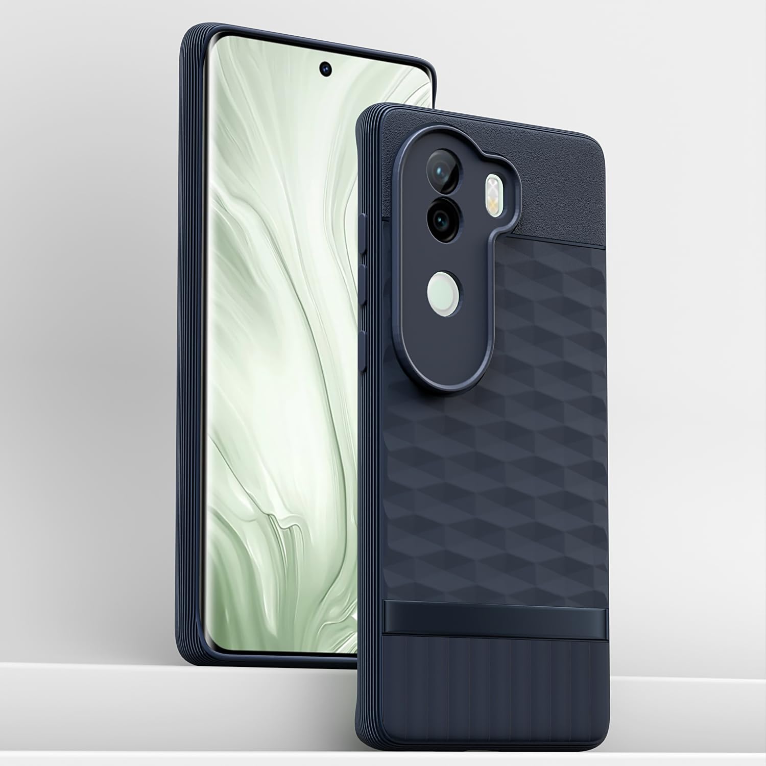 Pikkme Vivo V40e / iQOO Z9s 5G  Gencase Back Cover (Blue)