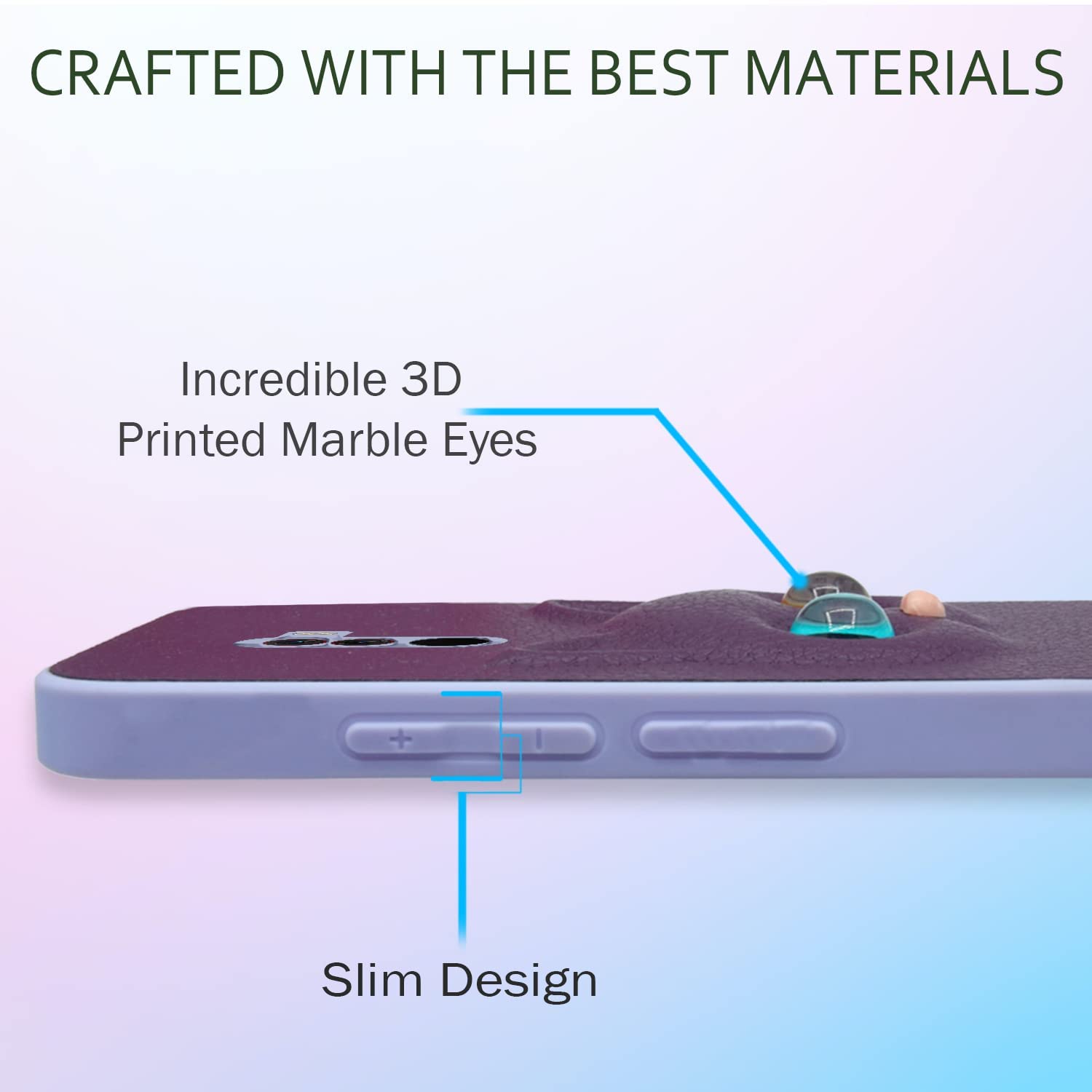 Pikkme Mi Poco F1 purple back cover – photo 3