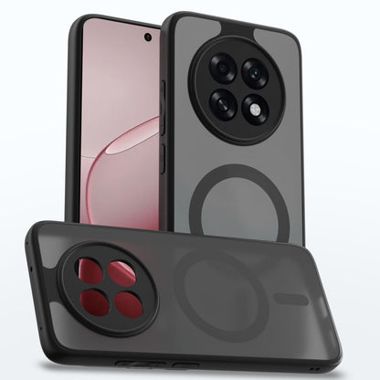 Black smoke mag-safe MagSafe mobile cover for Oppo F31 Pro Plus 5G – Pikkme