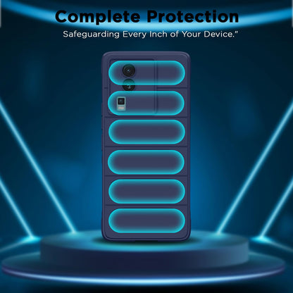 Pikkme blue Liquid Silicone back cover for iQOO Neo 7/Neo 7 Pro 5G – photo 2