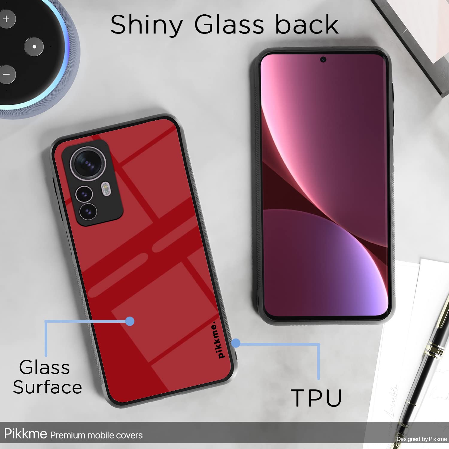 Pikkme Mi 12 Pro 5G Hybrid mobile back cover – photo 3