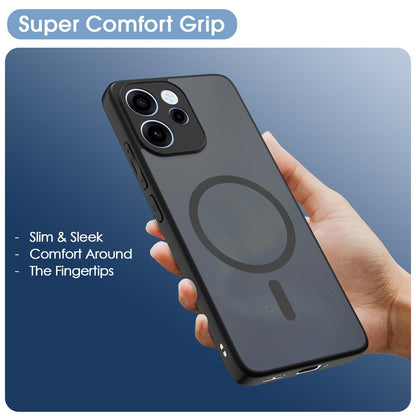 Black smoke mag-safe mobile back cover for Oppo Reno 15 Pro 5G – Pikkme – photo 6