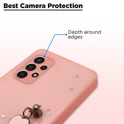 Samsung A53 5G Chain back cover in pink by Pikkme – photo 2