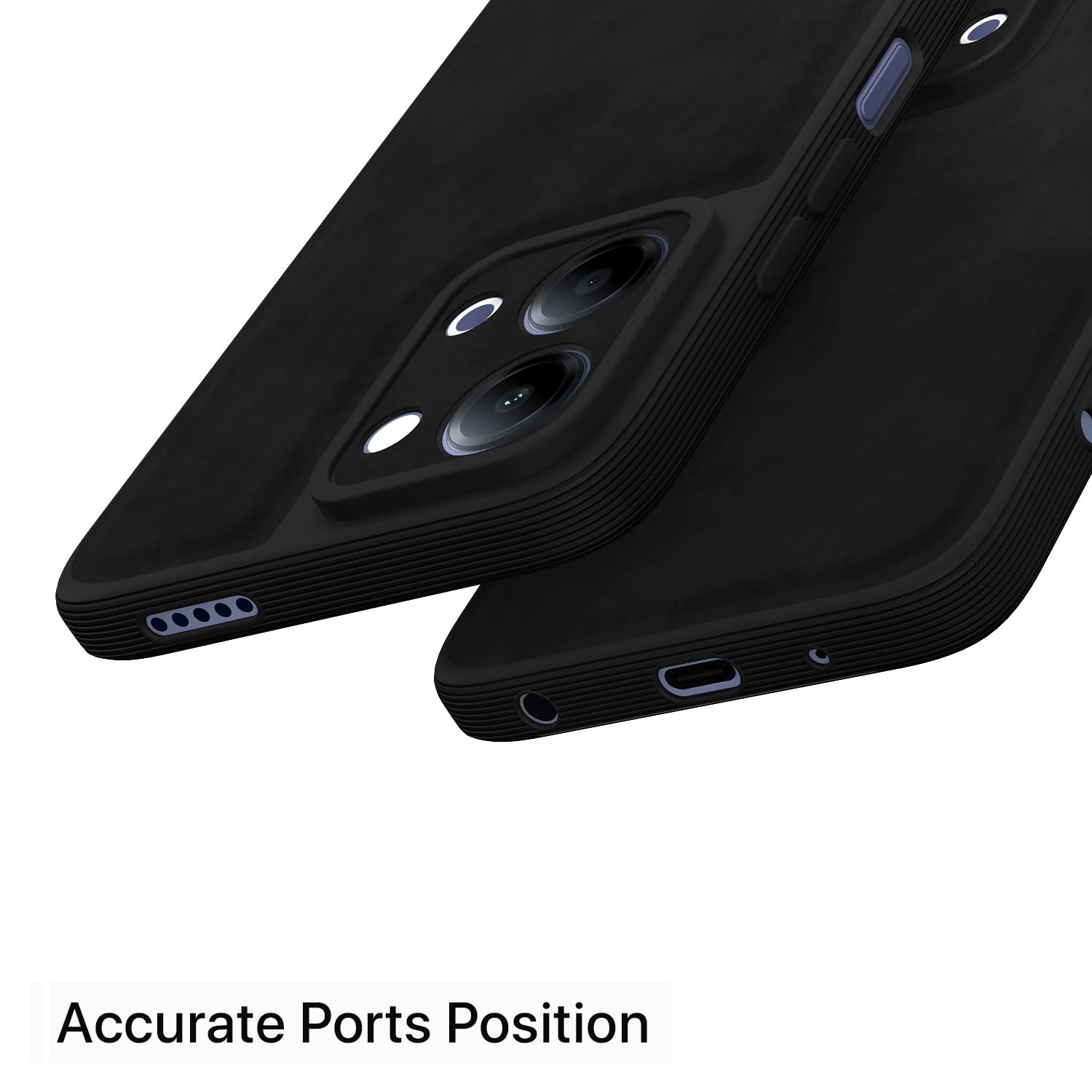Black back cover for Vivo Y11/T5 Lite 5G – Pikkme – photo 4