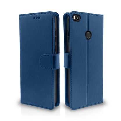 Pikkme Mi Max 2 blue flip case