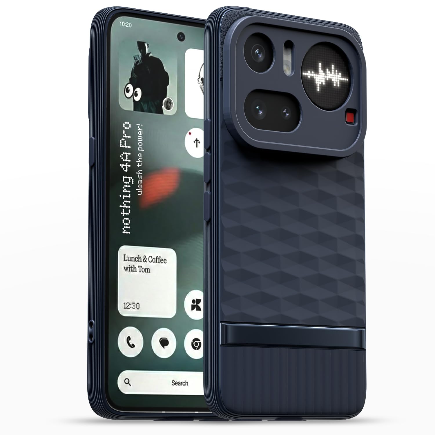 Pikkme blue phone cover for Nothing Phone 4a Pro 5G