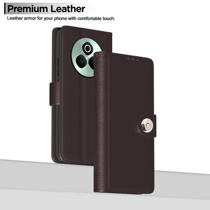 Pikkme Realme P3 Pro 5G Button coffee flip case – photo 2