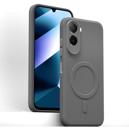 Grey mobile back cover for Redmi A7 Pro/Poco C85x 5G – Pikkme – photo 2
