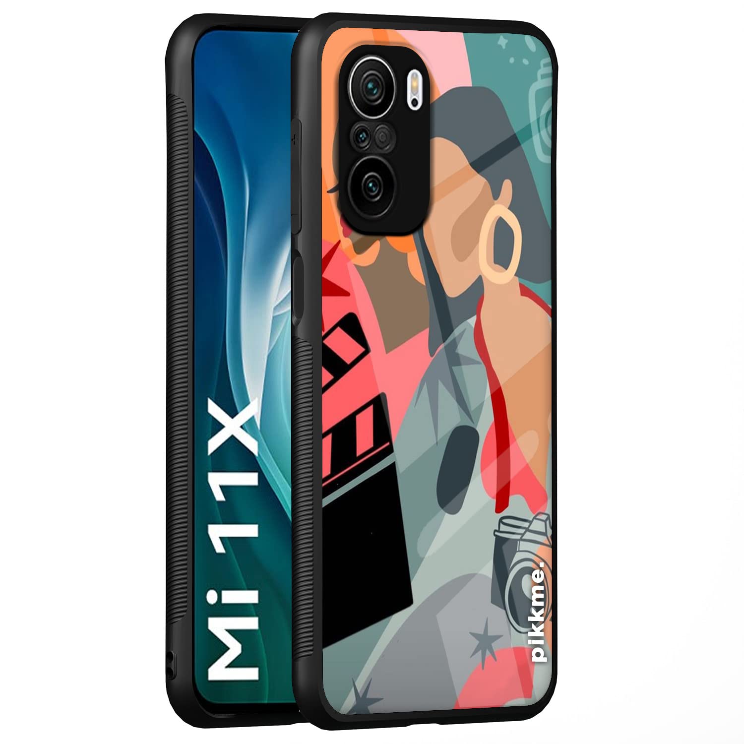 Mi 11X/11X Pro Hybrid mobile back cover by Pikkme