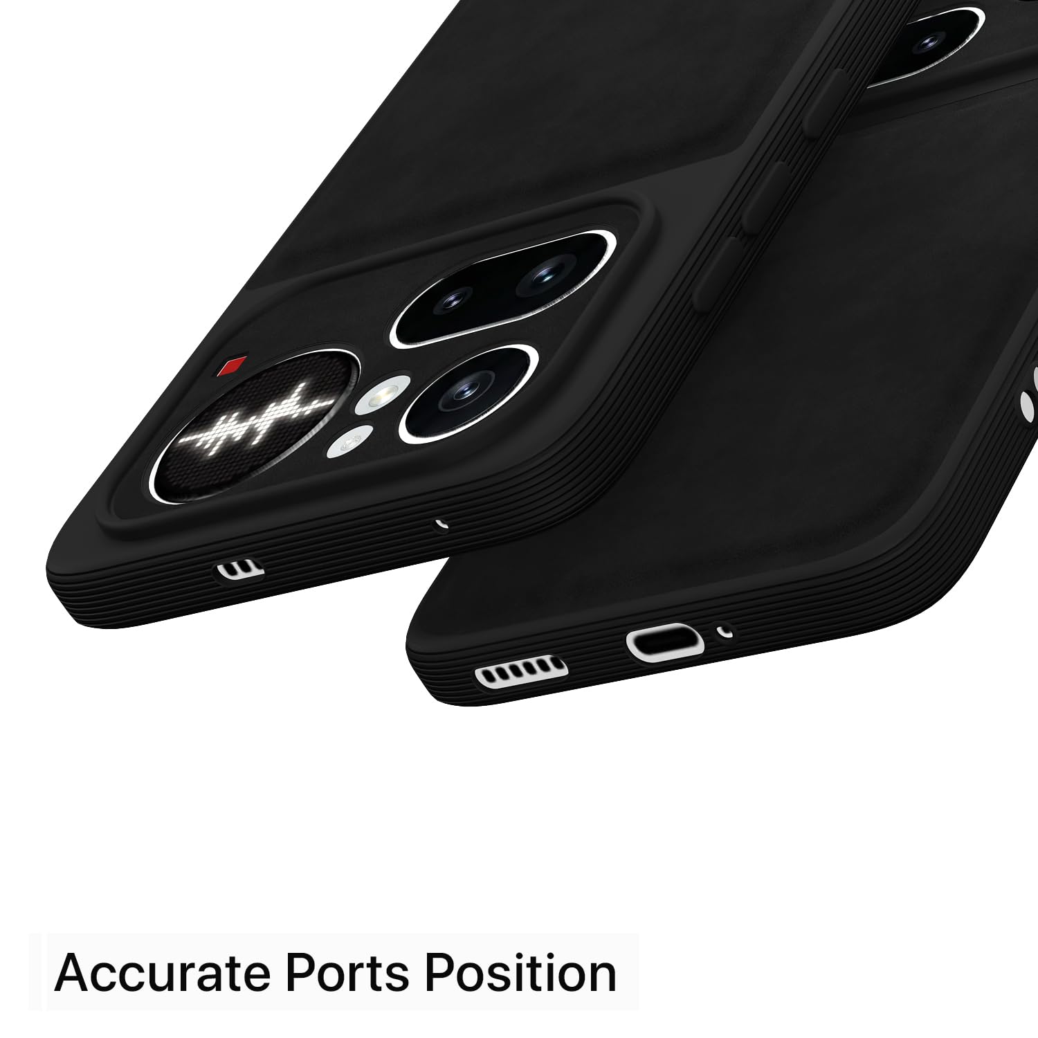 Black phone cover for Nothing Phone 4a Pro 5G – Pikkme – photo 4