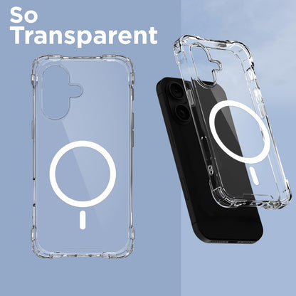 iPhone 16 Plus mobile cover in transparent mag-safe by Pikkme – photo 2
