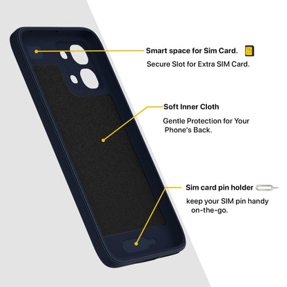 Oppo F31/F33 5G back cover in blue by Pikkme – photo 6
