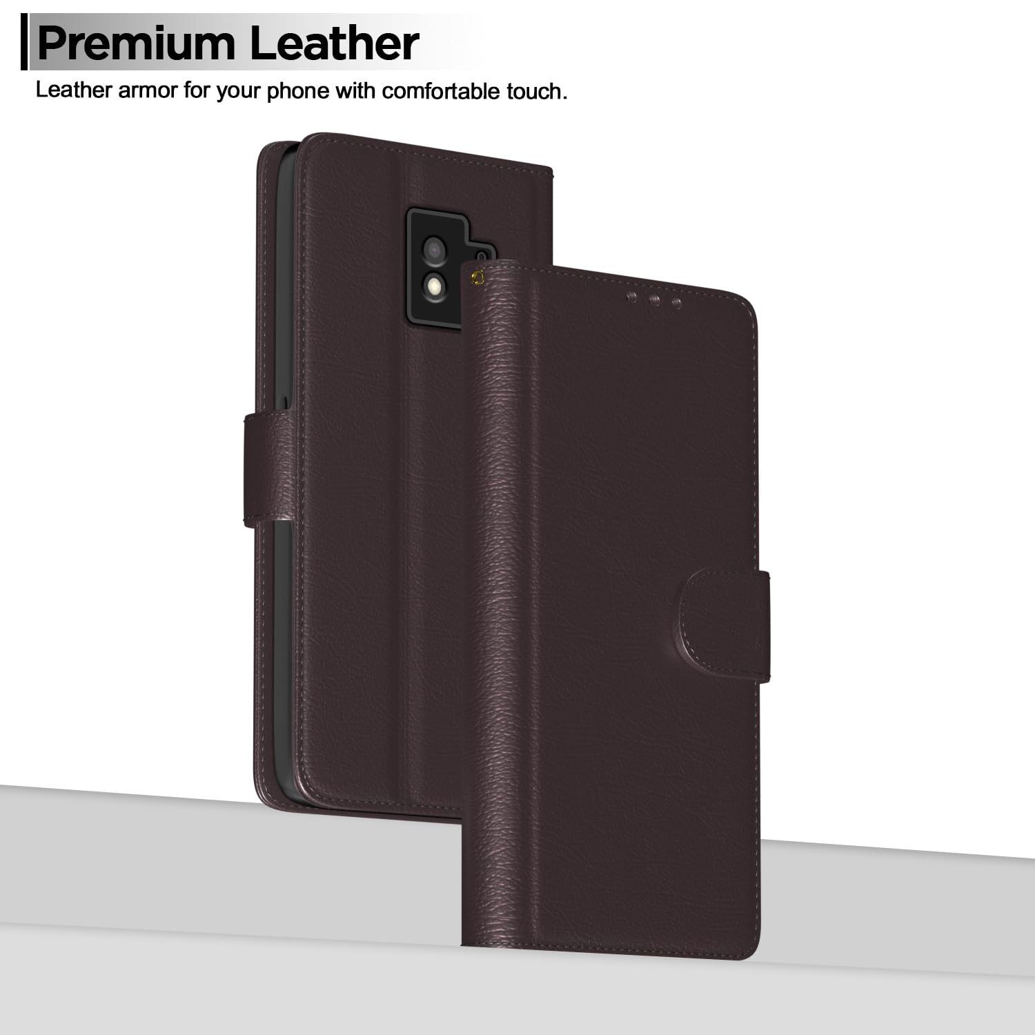 Coffee wallet flip cover for Samsung J2 Core – Pikkme – photo 2
