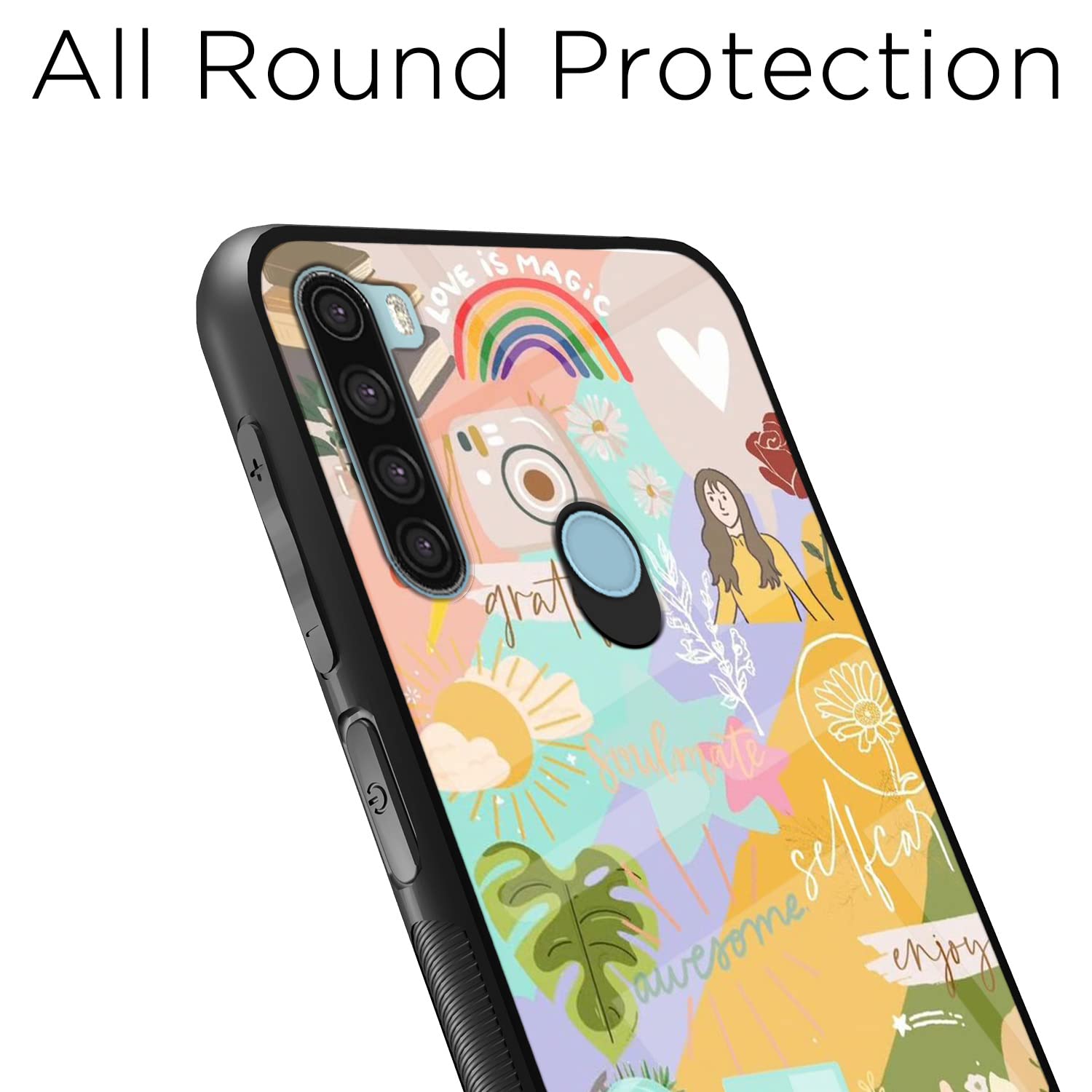 Redmi Note 8 Hybrid phone cover by Pikkme – photo 7
