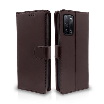 Pikkme coffee Wallet wallet flip cover for Oppo A53s 5G