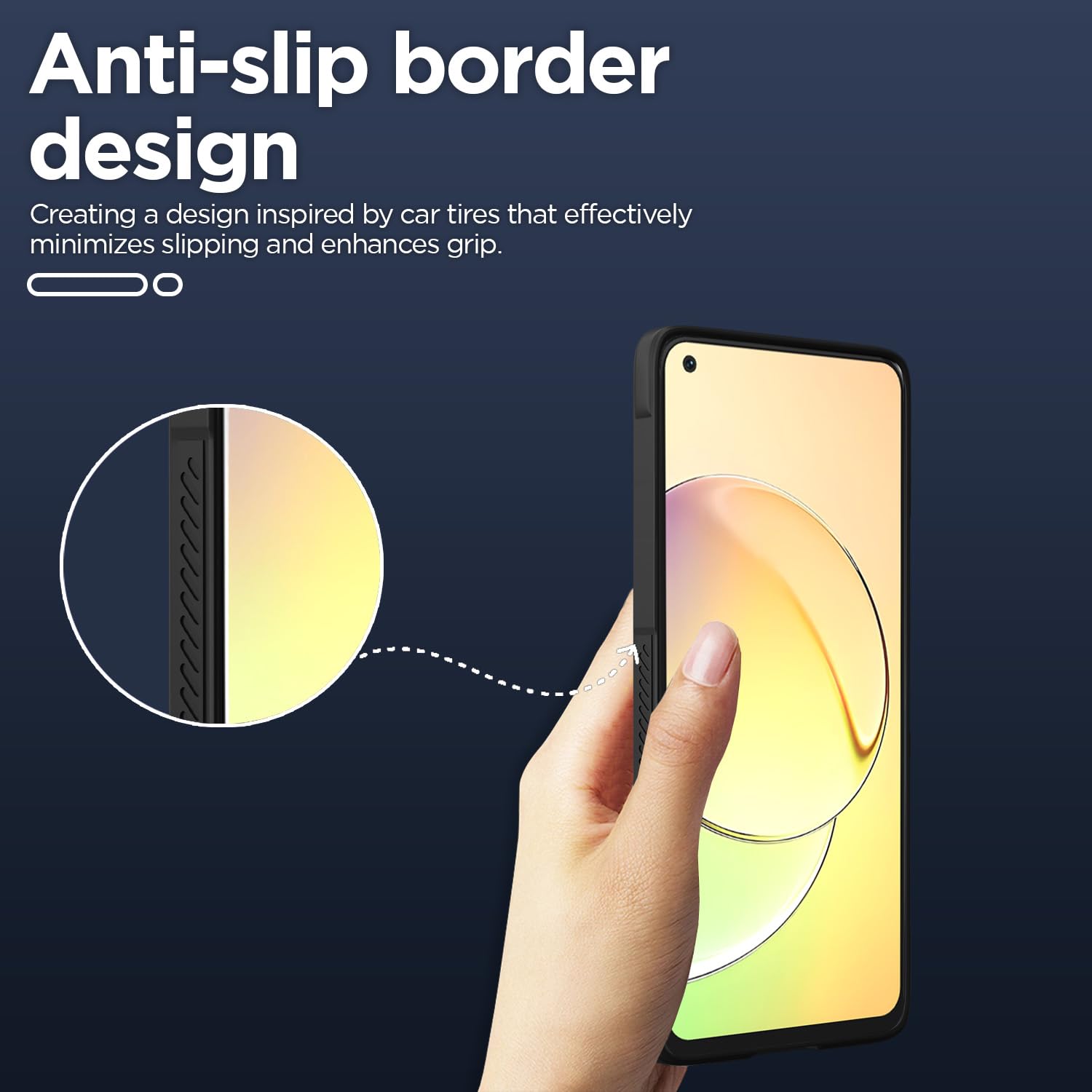 Black Liquid Silicone back cover for Realme 10 4G – Pikkme – photo 4