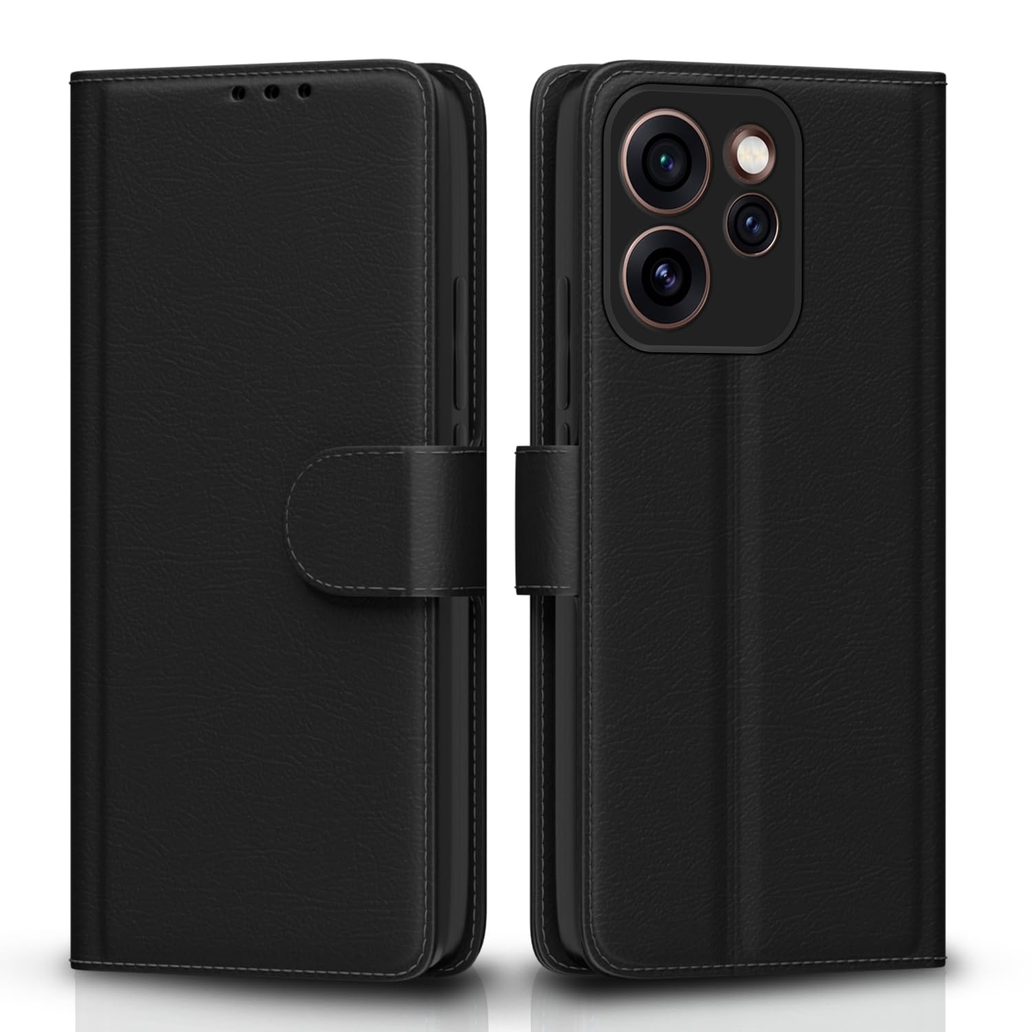 Pikkme Oppo Reno 15 Pro 5G black flip case