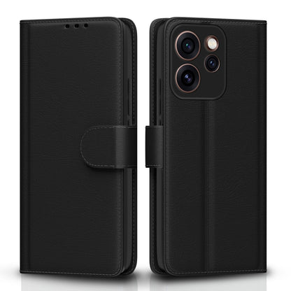 Pikkme black wallet flip cover for Oppo Reno 15 Pro Mini 5G