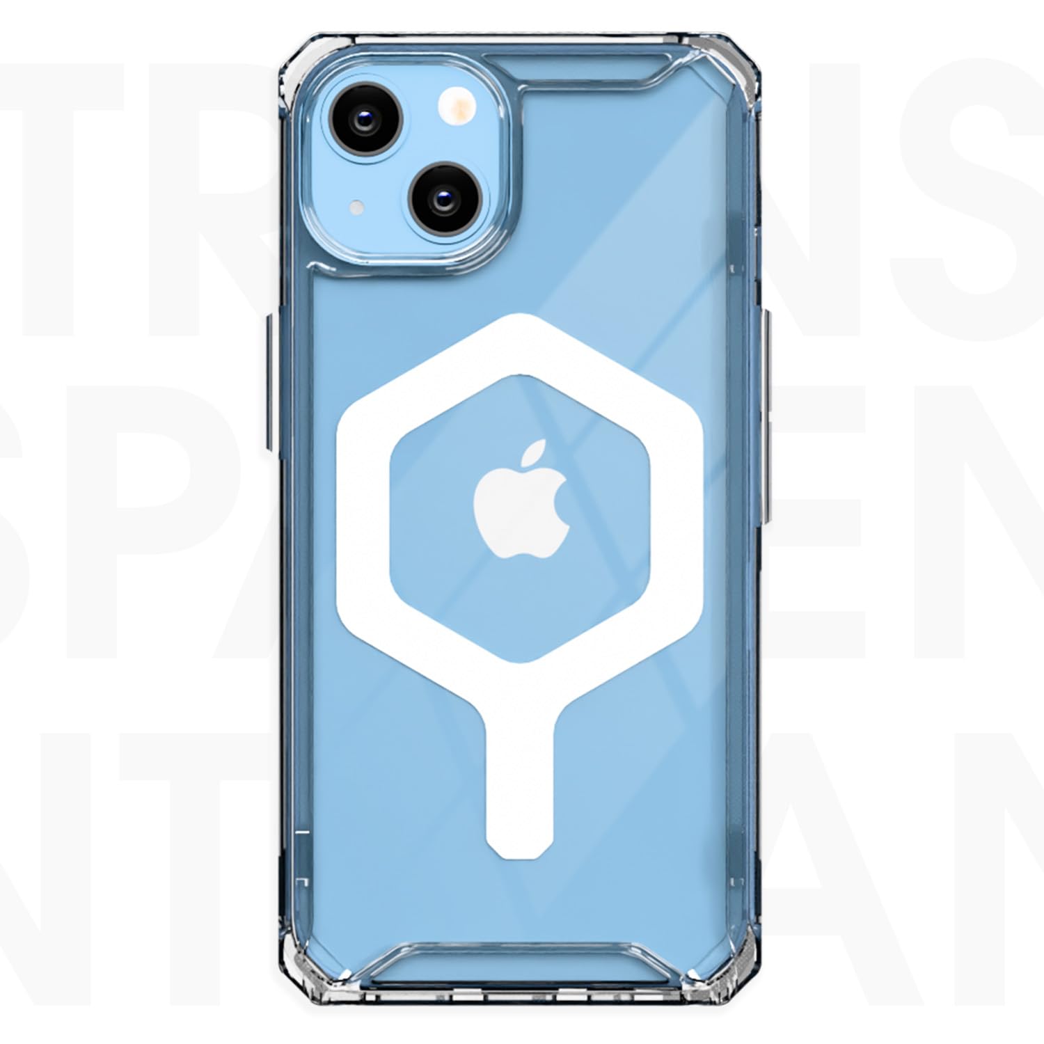 Transparent mag-safe back cover for iPhone 13/14 – Pikkme – photo 2