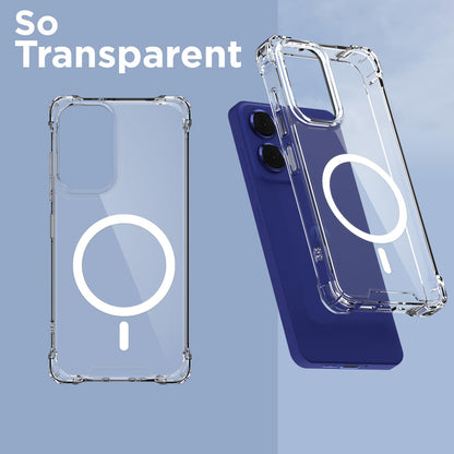 Pikkme Moto G85 5G transparent mag-safe back cover – photo 2