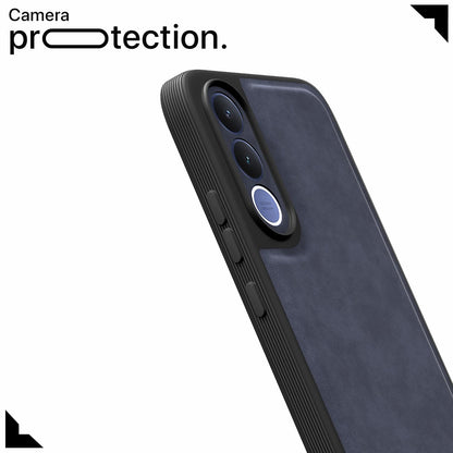 Blue Leather mobile back cover for Vivo V70 FE 5G – Pikkme – photo 5