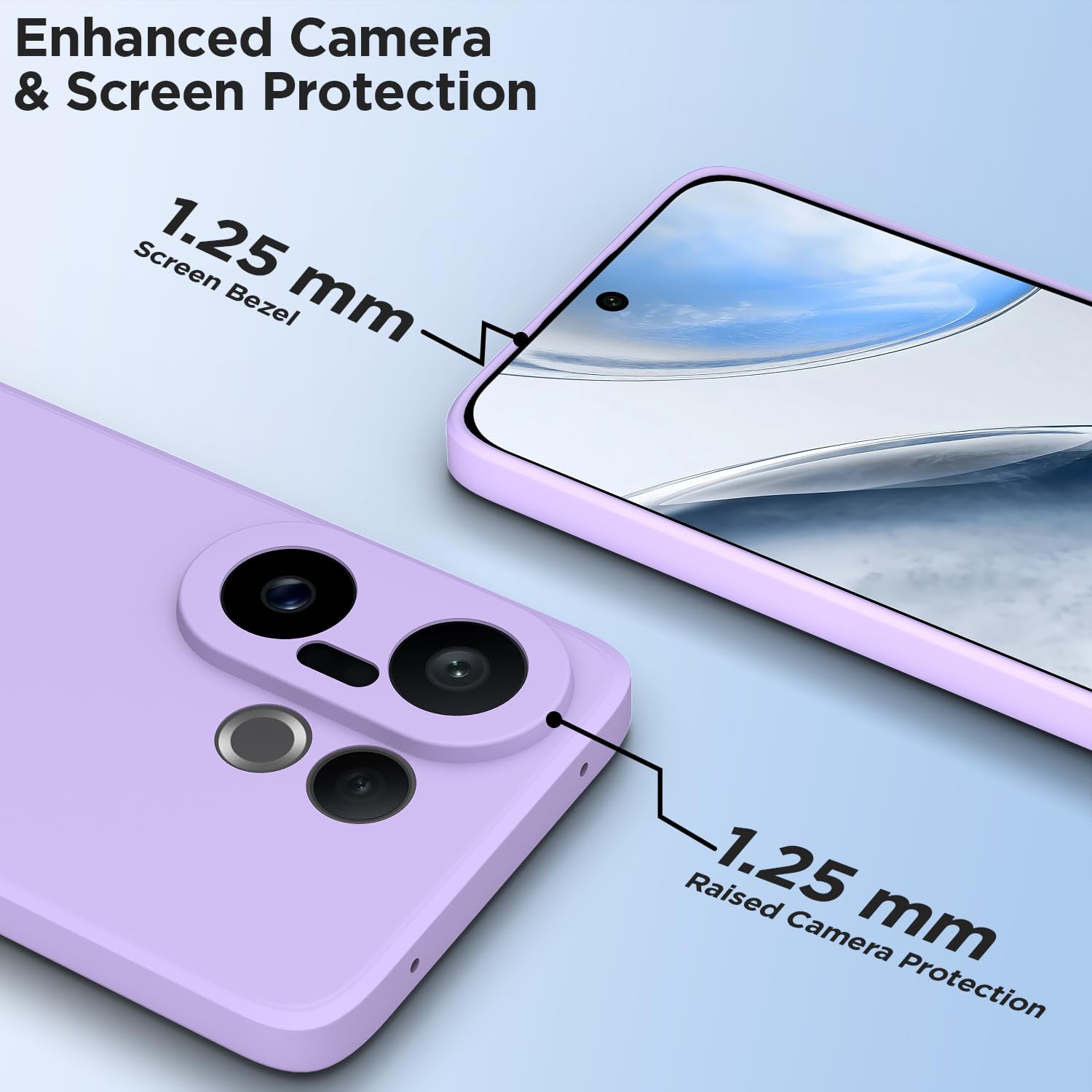 Pikkme Vivo X200 FE 5G Matte purple back cover – photo 2