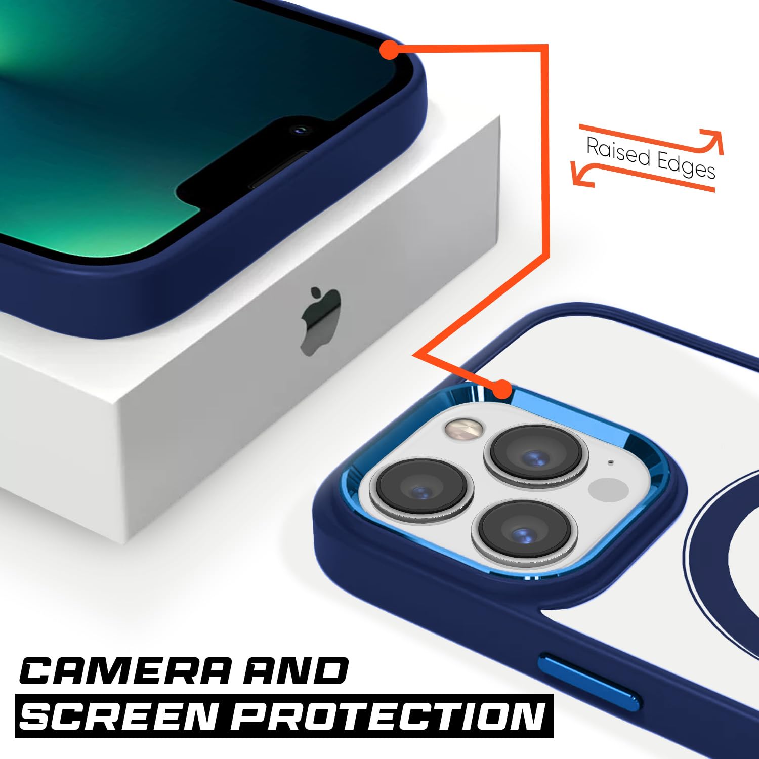 Pikkme iPhone 13 Pro blue mobile back cover – photo 4