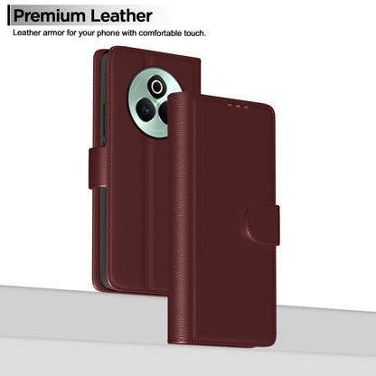 Pikkme Realme P3 Pro 5G brown mobile flip cover – photo 2