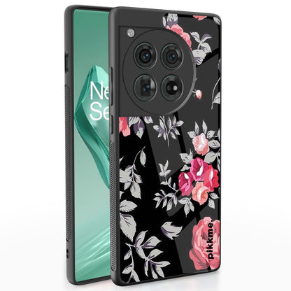 Pikkme OnePlus 12 5G Flower mobile cover