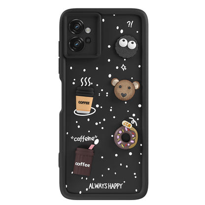 Black Silicone phone cover for Moto G32/3D – Pikkme – photo 7
