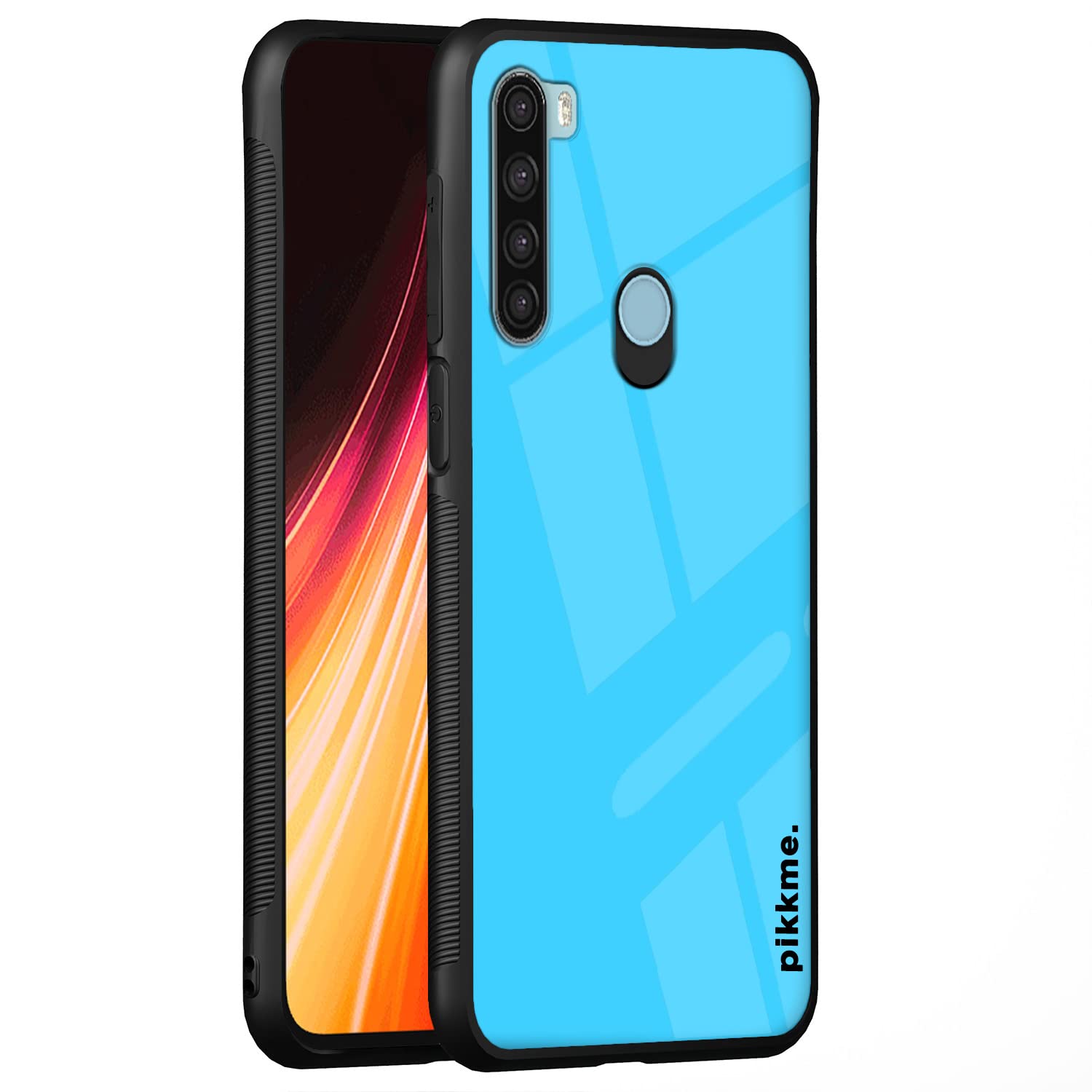 Pikkme Hybrid mobile back cover for Redmi Note 8