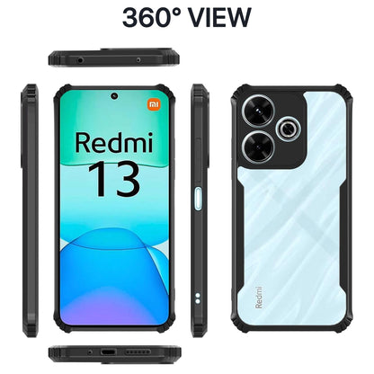 Pikkme black Clear phone cover for Redmi 13/Poco M6 Plus 5G – photo 2