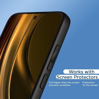 Pikkme Realme 13 Plus 5G/Realme P1 Speed 5G Eagle 2.0 Back Cover (Black)