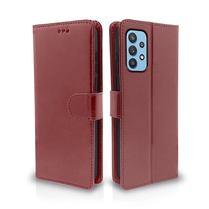 Samsung Galaxy M32 5G Brown FlipCover