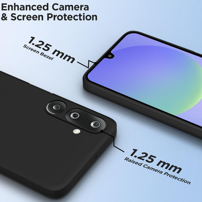 Samsung M36 5G mobile cover in black by Pikkme – photo 2