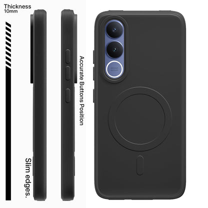 Vivo V70 FE 5G mobile back cover in black by Pikkme – photo 3
