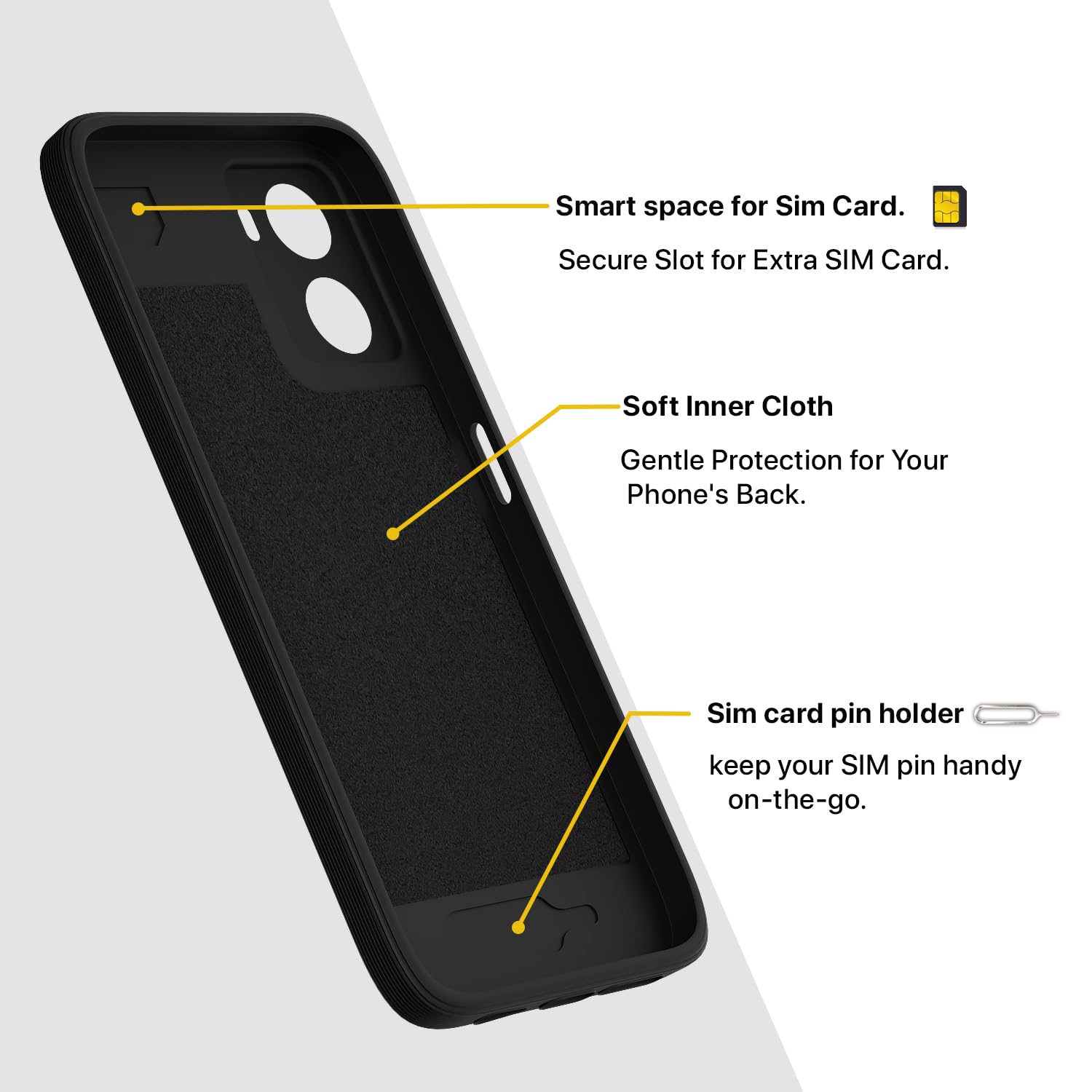 Pikkme Redmi 15A 5G MagSafe black back cover – photo 6