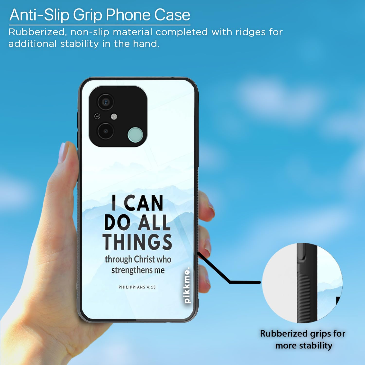 Pikkme Hybrid phone cover for Redmi 12C/Poco C55 – photo 5