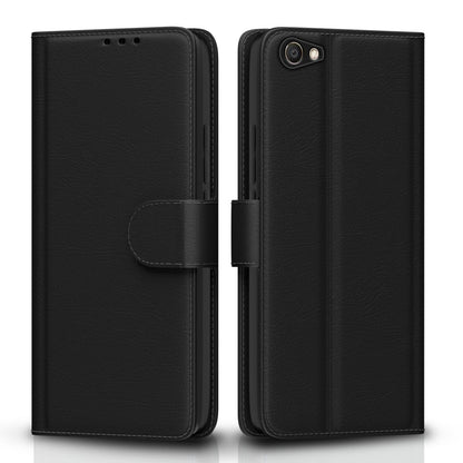 Pikkme Vivo V5/V5S/Y66/Y67 Wallet black flip case