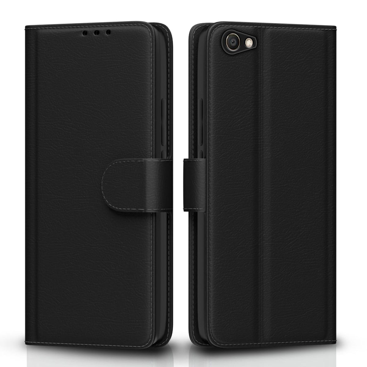 Pikkme Vivo V5/V5S/Y66/Y67 Wallet black flip case