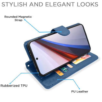 Blue Wallet flip cover for iQOO 12 5G – Pikkme – photo 3