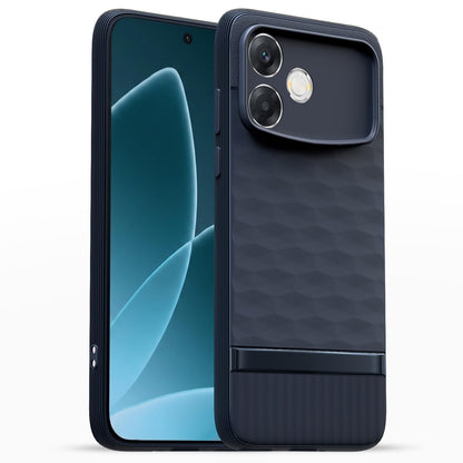 Blue Silicone phone cover for Oppo F33 Pro 5G – Pikkme