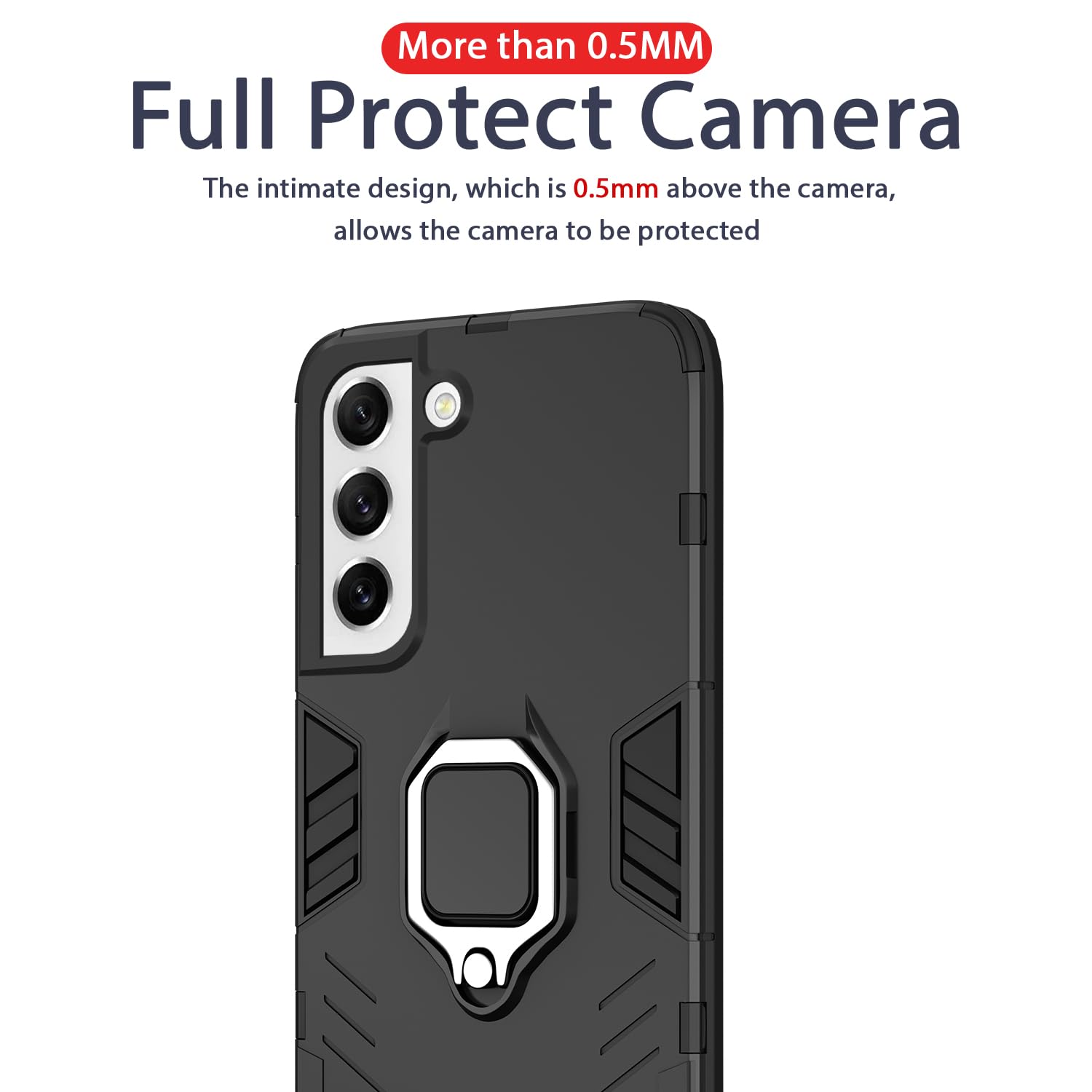 Pikkme black back cover for Samsung S21 FE 5G – photo 7