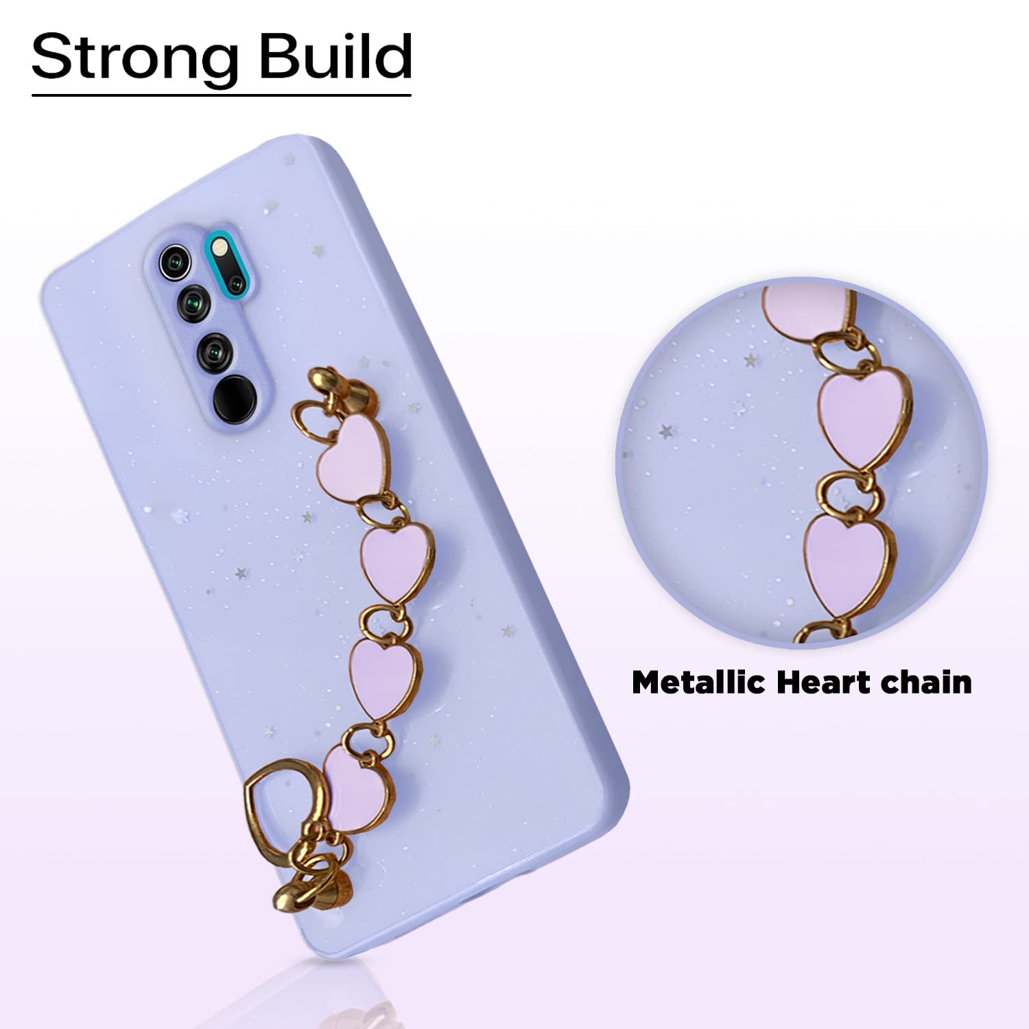 Pikkme purple Chain mobile back cover for Redmi Note 8 Pro – photo 7