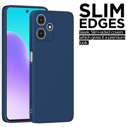 Pikkme blue Matte mobile back cover for Redmi 12 5G – photo 6