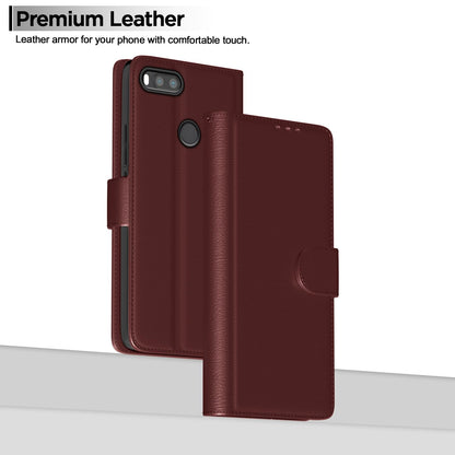 Pikkme brown flip cover for Mi A1 – photo 2