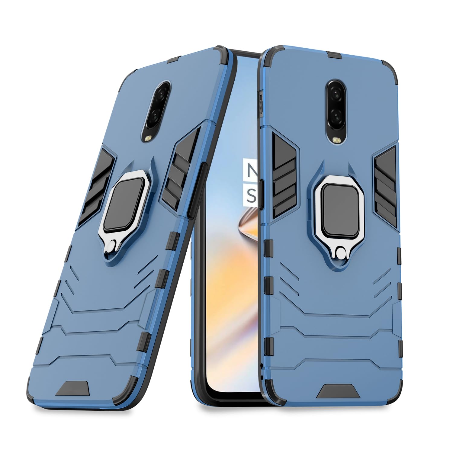  OnePlus 6T D5 Tough Armor Back Cover - Blue